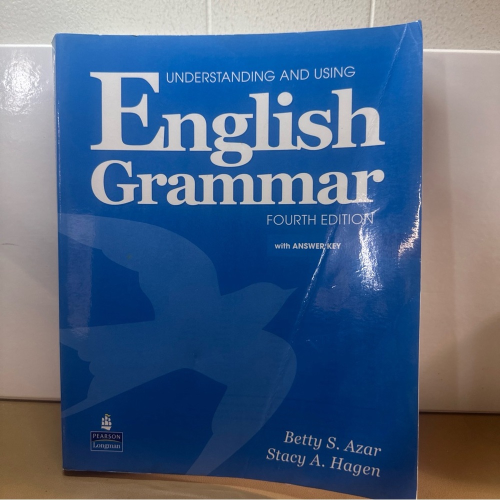 Blue English Grammar Book by Pearson by Stacy a hagen